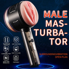 Male Masturbator Handheld Fully Automatic Intelligent Frequency Conversion Masturbation Cup