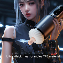 Lurevibe Male Masturbator Adult Toy for Men with Thrusting & Vibration