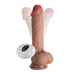 Waterproof 7 Frequency Retractable Swing Dildo