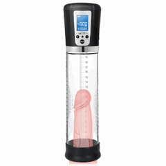 Electric Penis Vacuum Pump with 4 Suction Intensities Rechargeable