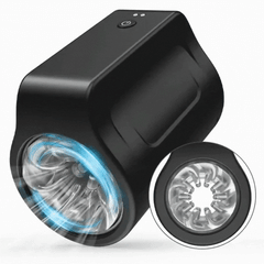 Holding A Rotating Masturbation Cup