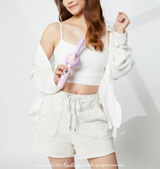 Monster Av Vibrating Stick 3 In 1 Stick Head Heating G- Spot Stimulator App Remote Control