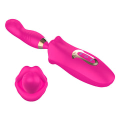 Rose Muncher Bite Vibrator G Spot Clitoris Stimulator Vagina Sucking Masturbator