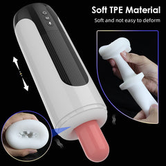 Fully Automatic Male Telescopic Vibrating Masturbator