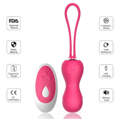 Vibrating Eggs Vaginal Tighten Exercise Kegel balls G Spot Vibrators Clitoris Stimulation for Women
