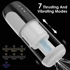 Fully Automatic Male Telescopic Vibrating Masturbator