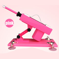 Pumping Gun - Full-automatic Simulated Penis Masturbation Telescopic Dildos Machine