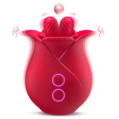 Rose Romeo - Double Tongue Lick Shaker clitoral nipple orgasmic sex toy