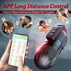 Grenade Strong Shock Male Masturbation Device Mobile App Remote Control