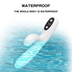 5-Frequency Sucking Stretching and Heating Female Vibrator