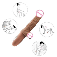 Women's Telescopic Cannon King Automatic Vibration Heating Simulation Machine Masculine Masturbation