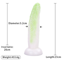 Vegetable Shaped Silicone Dildo Anal Plug