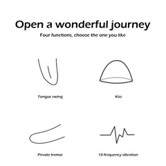 Female Clitoral Sucking Tongue Vibrator