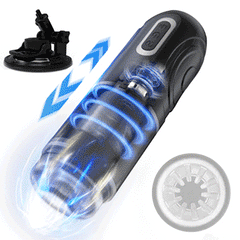 PowerKing Ultra-Technical Hands-free 7 Telescopic Rotation Modes Male Masturbator Cup