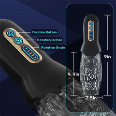 Gawk Gawk 3000 MAX Rotating Vibrating Telescopic Blowjob Masturbator