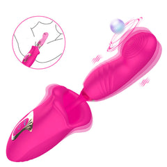 Rose Muncher Bite Vibrator G Spot Clitoris Stimulator Vagina Sucking Masturbator