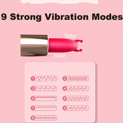 Mini Lipstick Vibrator Secret Bullet Masturbator Nipple Clitoris Stimulator