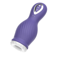 Dragon Suction Rotating Trainer Male Masturbators Oral Vaginal Penis Vibrator