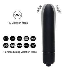 Fun Vibrator Mini Bullet Jump Egg Ten Frequency Vibration Tip Frosted Bullet