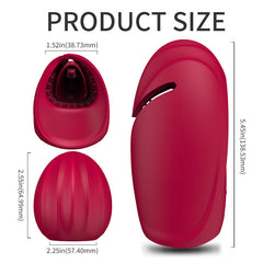 Warrior Training Cup Men's Mini Tongue Licking Multi Frequency Vibration Aircraft Cup Men's Fun Masturbation Cup