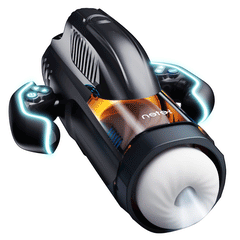 Deluxe Vibrating Sucking Heating Male Masturbator