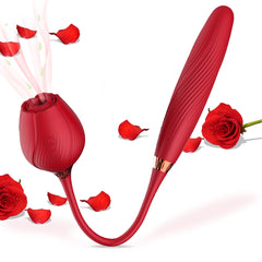 Rose jump egg second tide out of control vibrating rod fully automatic telescopic impact masturbator