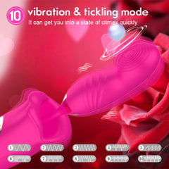 Rose Muncher Bite Vibrator G Spot Clitoris Stimulator Vagina Sucking Masturbator