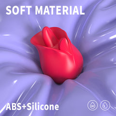 Roman 9 Frequency Tongue-licking Rose Toy