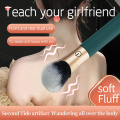 Lurevibe Brush Vibrator 2.1 for Women G-Spot Nipple Clitoral Makeup Stimulator