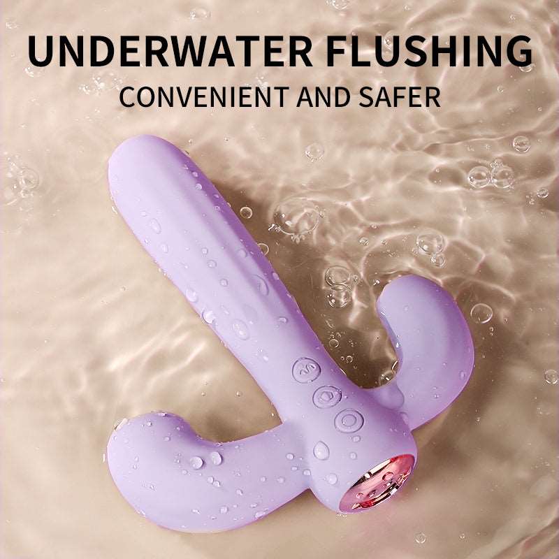 Cactus Pleasure Oasis: Suction + Vibrating Massage Wand