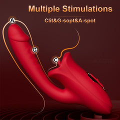 Rose Muncher Bite Vibrator G Spot Clitoris Stimulator