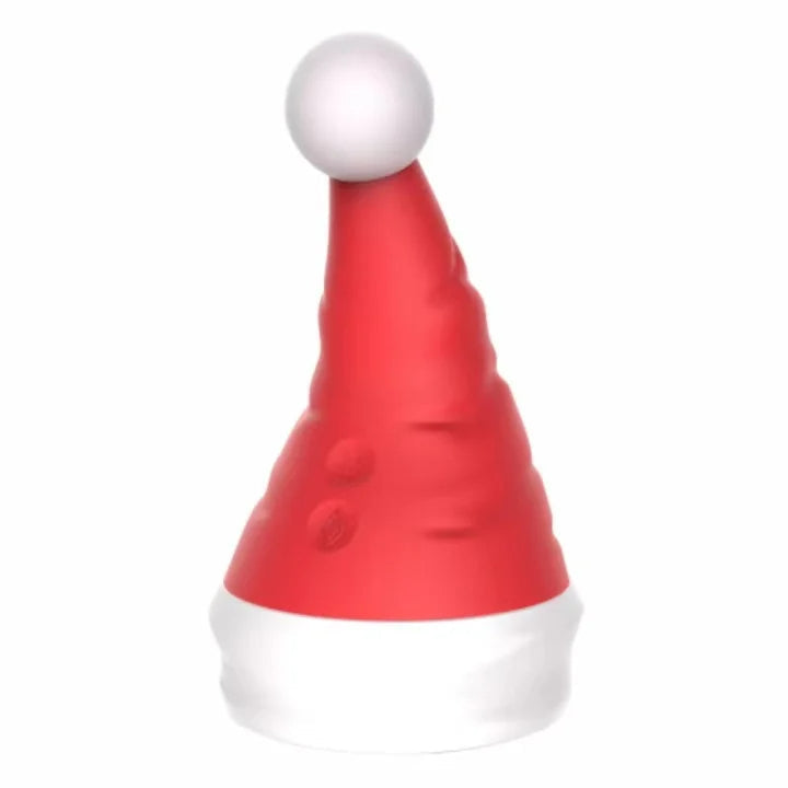 Santa Hat Vibrator 15 Speed Cunnilingus Masturbator Clit G-Spot Stimulator For Christmas