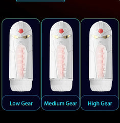 App Remote Control Interactive Heated Thrusting Sucking Male Penis Stroker