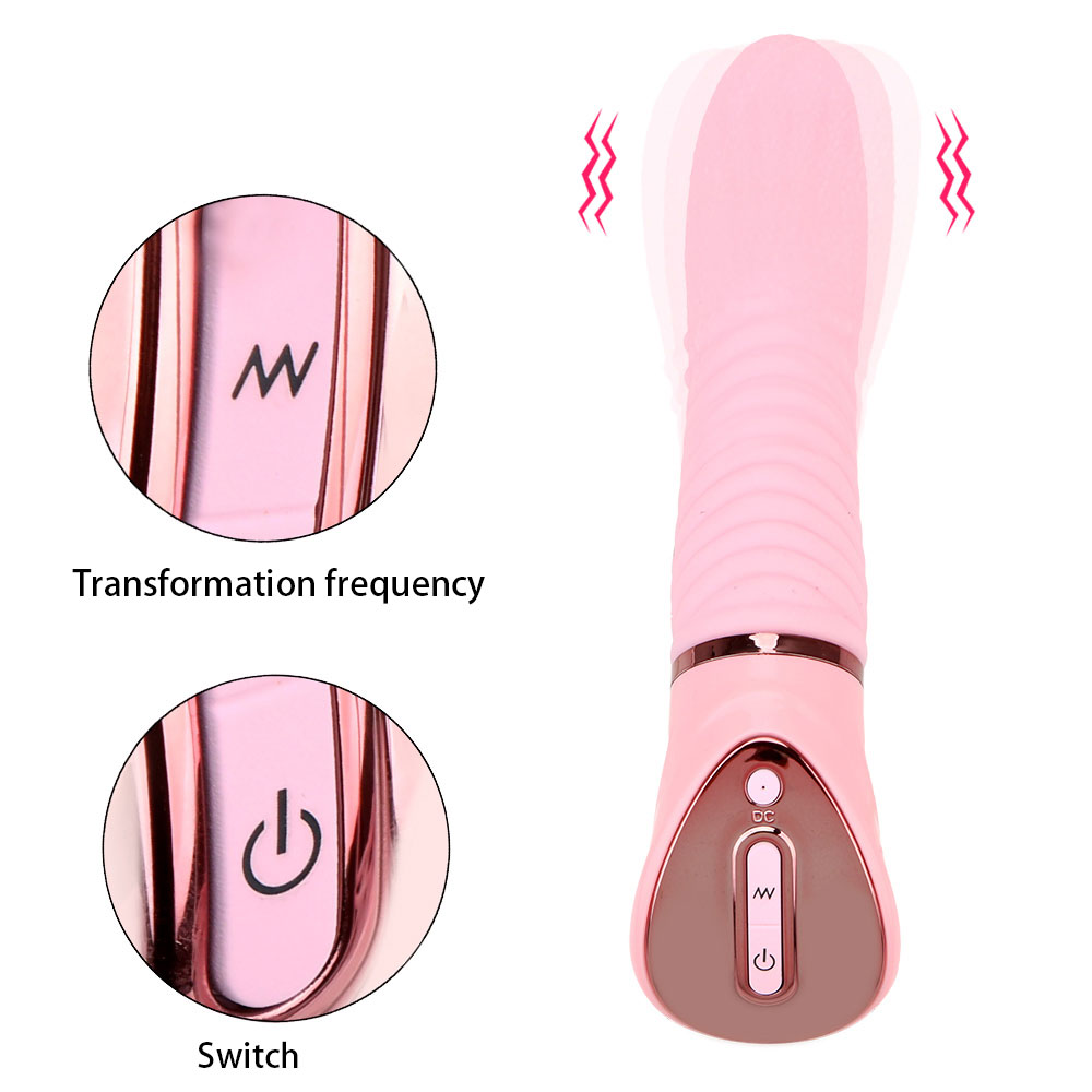 Women Vagina Clitoris Stimulator Multifunction G-spot Massager 10 Speed Tongue Vibrator Female Masturbation